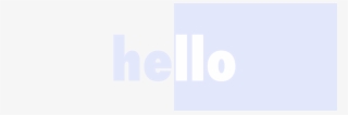 Hello - Electric Blue #8898789