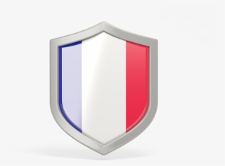 Illustration Of Flag Of France - Mexican Flag Shield Png #8898838