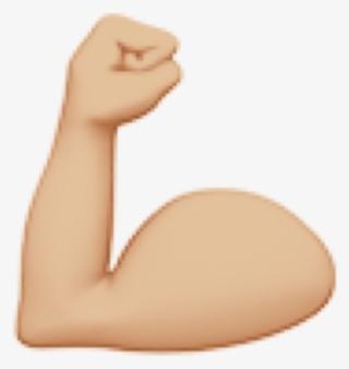 Flex Emoji Muscle Muscleemoji Freetoedit - Sitting #8898986