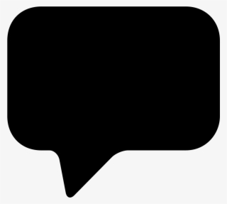 Rounded Conversation Bubble Comments - Speech Bubble Png #8899308