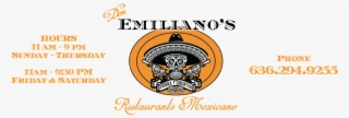 Welcome To Don Emilianos Mexican Restaurant Admin 2019 - Crest #8899529