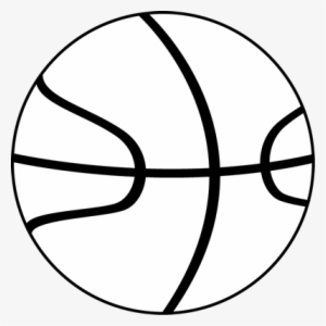 Black And White Basketball Ball Clip Art - Black And White Basketball With Black Background #890040