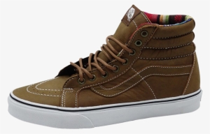 Vans Sk8 Hi Reissue Leather Brown Guate - Sk8-hi Reissue #890212