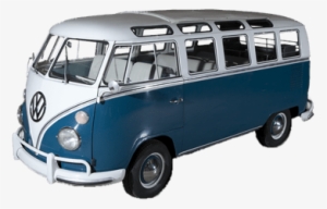 Blue Volkswagen Camper Van - Vw Campervan No Background #890257