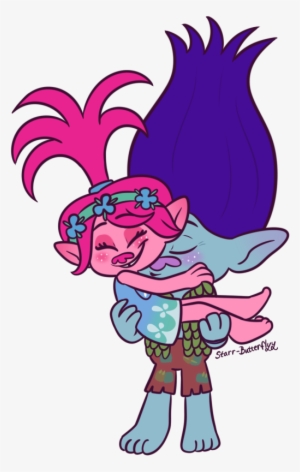 Vector Free Stock Drawing Clip Art Troll Transprent - Branch X Poppy Fanfiction #890811