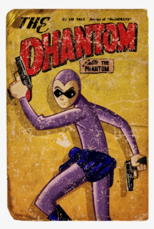 The Phantom Comic Illustration - Poster #890985