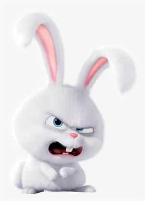 The Parody Wiki - Angry Bunny From Secret Life Of Pets #891195