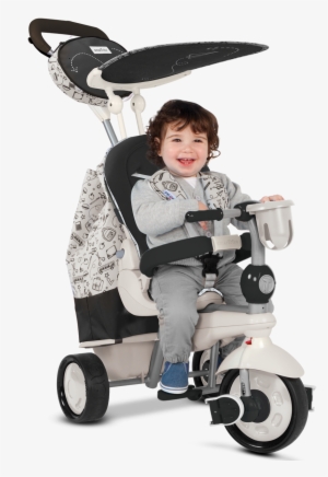 Smartrike Dazzle 5 In 1 Baby Tricycle Stroller, Black - Smartrikes Smart Trike - Splash - Blue #891278