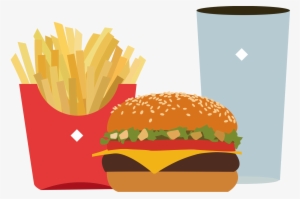 Open - Junk Food Illustration Png #891470