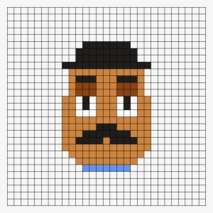 Mr Potato Head - Potato Minecraft Pixel Art #891673
