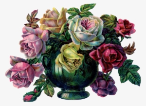 Download Vase With Roses In Png Format #892117