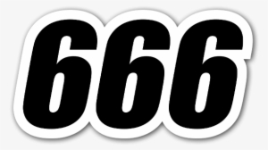 666 Sticker - Usb Flash Drive #892219