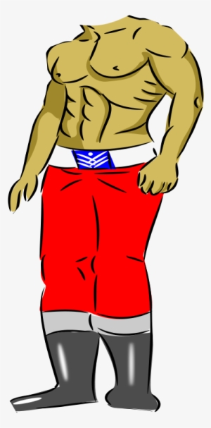 Cartoon Men Body Png #892293