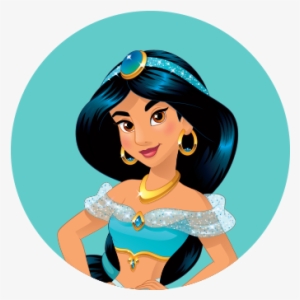 Jasmine Circle V=1459892598 - Disney Princess Dream Big Beverage Napkins (16) #892399