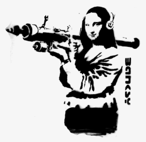 Banksy Mona Lisa Stencil #893626