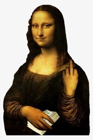 Report Abuse - Mona Lisa Transparent Background #893695