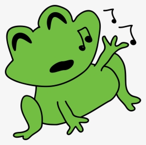 This Free Icons Png Design Of Singing Frog #893784