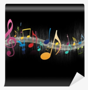 Pentagramas Musicales De Colores #894304