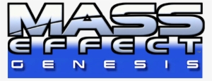 Mass Effect Genesis Released For Pc & - Mass Effect 3 Logo #894578