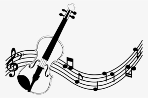 Colourful Music Notes Png For Kids - Violin Instrument Women's T-shirt #894801