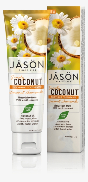 New - Jason Natural Simply Coconut Soothing Toothpaste - #895105