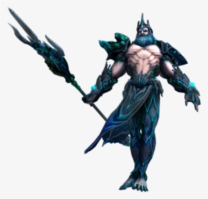 Smite Renders Poseidon Secondary By Kaiology-d9covfd - Transparent Poseidon #895618