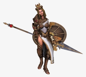 Smite Png File - Athena Transparent Background #895644