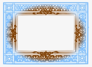 How To Set Use Blue Brown Border Svg Vector #896168