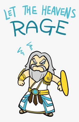 Smite Etiquette - Zeus Chibi #896361
