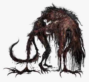 Bloodborne Bestiary Blood Starved Beast Two Column - Blood Starved Beast Png #896444