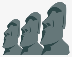 Moai Statues Png Clip Art #896565
