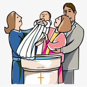 Baptisms - Baby Getting Baptized Cartoon #897127