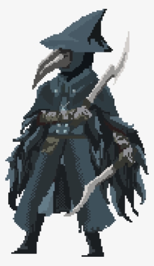 Welcome To Reddit, - Bloodborne Hunter Pixel Art #897188