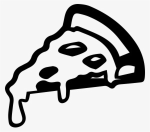 Png Pizza Black And White Did You Ever Taste This Good - Pizza Black Clipart #897485