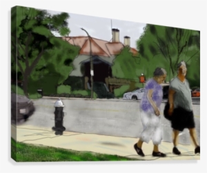 Lexington Louise And Friend Canvas Print - Lexington #897733