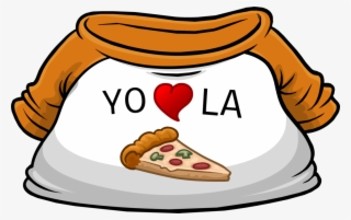 I Heart Pizza T-shirt - Club Penguin Pizza Shirt #897823