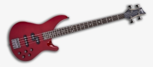 Bass Transparent Red - Mitchell Bass Mb200 #897986