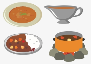 Japanese Food Clipart Coffee - Curry Rice Food Clipart #898146