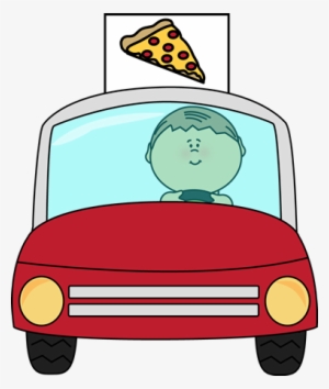 Png Free Stock Clip Art Image - Pizza Delivery Clipart Transparent Background #898147