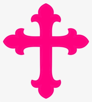Pink Cross Clipart #898621