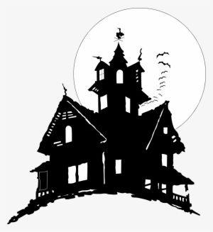 Haunted - Haunted House Vector Free #899051