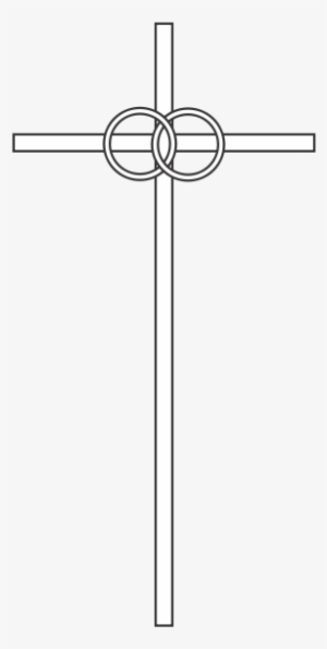 Line Art Cross - Clip Art #899798