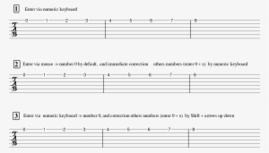 4test Tab Png - Sheet Music #899818