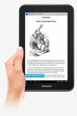 Turn Coffee Shops Into Book Shops - Tab In Hand Png #899988