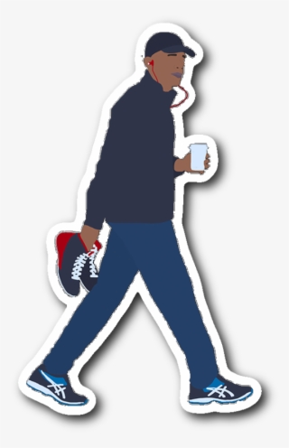 Ballin Barack Obama Sticker - Cartoon #8900205