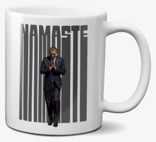 I Love Barack Obama Namaste Mug - Caneca Personalizada Grey's Anatomy #8900376