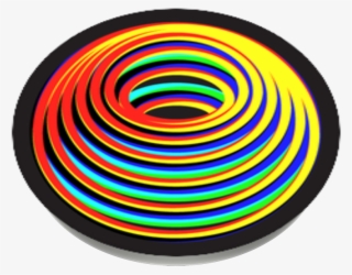 Color Waves In Orb, - Circle #8901447
