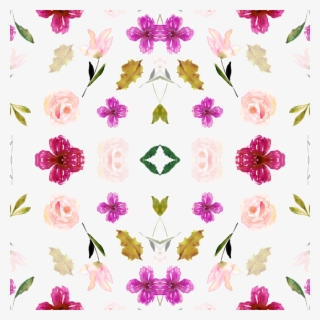 Beautiful Pink Watercolor Floral Wallpaper - Rose #8901483