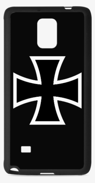 Iron Cross With White Design Custom Rubber Case For #8902400 Iron Cross With White Design Custom Rubber Case For #8902400