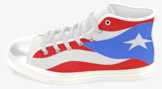 Bandera De Puerto Rico Flag Men's Classic High Top #8902814